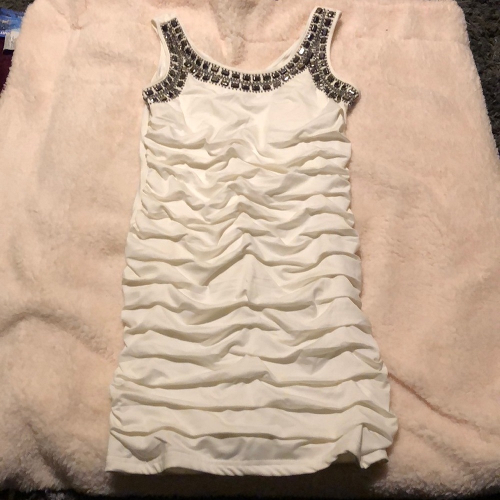 White Tank Top Dress